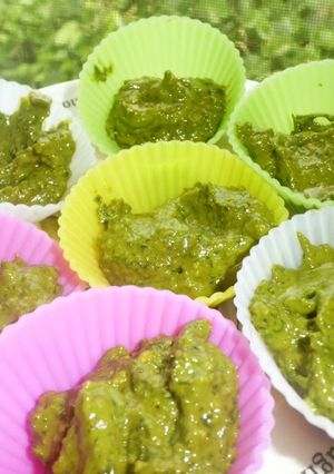 A picture of Inexpensive Genovese Sauce with Buttered-Roasted Peanuts.