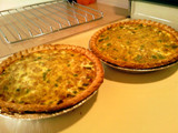 Laylah's Sausage and Peppers Quiche.