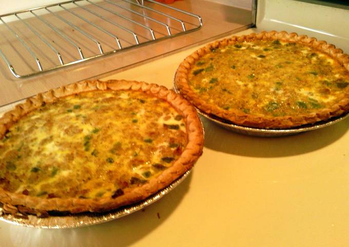 Recipe of Perfect Laylah&#39;s Sausage and Peppers Quiche.