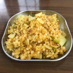 A picture of Sabudana Khichdi.