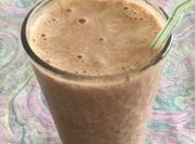 A picture of coconut milk drink
