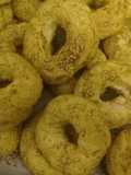 Bagel de zatar manjar