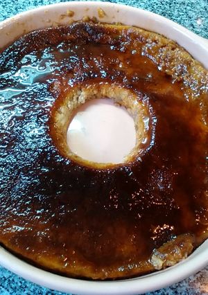 Una foto de Budín de pan
