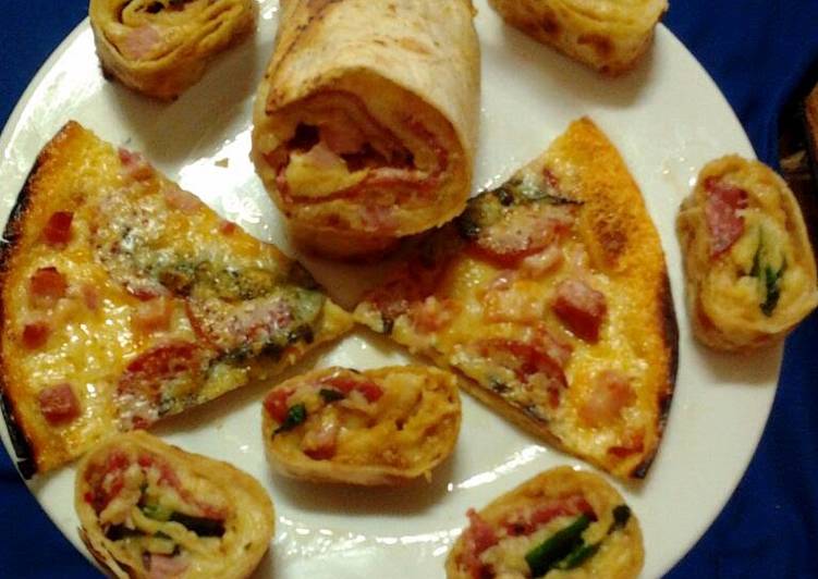 Ladybirds Easy Pizza Threesome . Pizza , Pizza Wraps & Pizza Pinwheels .