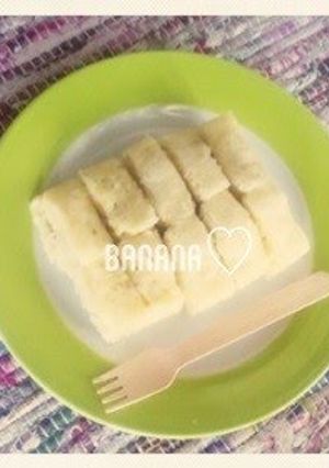 A picture of Egg-Free & Microwave-Steamed Banana Bread for Baby Food.