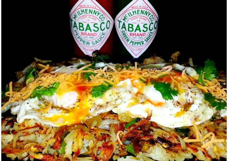 Recipe of Award-winning Mike&#39;s Green Chile Hangover Hash