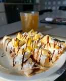 Crepes dolci alla cannella 🍏🍫🍎