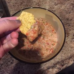 A picture of Easy Homemade Salsa.
