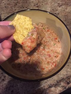 A picture of Easy Homemade Salsa.