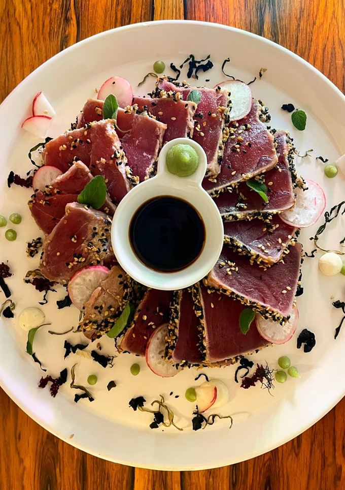 Foto de Tataki de Atum #tataki #atum