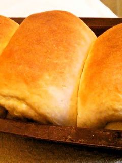 A picture of Easy Homemade Bread Loaf Made in a 100 Yen Poundcake Pan.