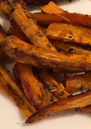 A picture of Sweet potato chips.