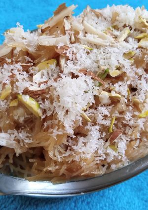 A picture of Dam Wali Saviyan(vermicelli).