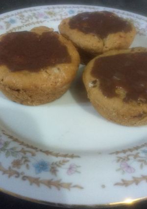 Una foto de Galletones rellenos de mantequilla de maní♥️