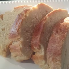 A picture of rosemary olive bread.