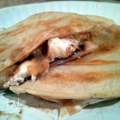 A picture of Gooey desert quesadialla.