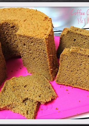 Foto resep Coffee chiffon cake