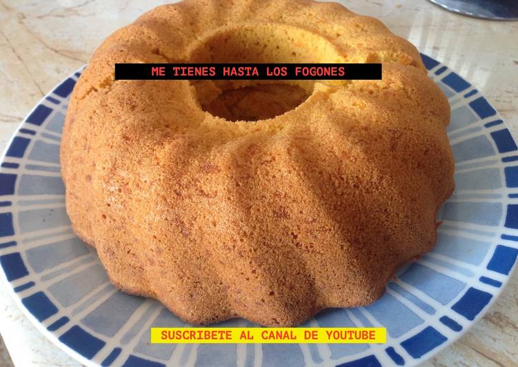Bizcocho de zanahoria (casero)