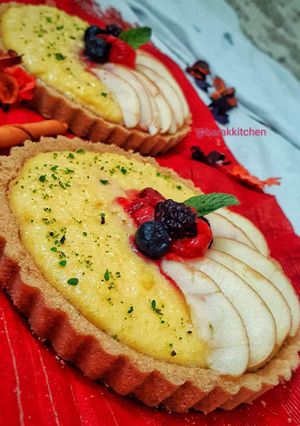 A picture of Mango Firni Tart.
