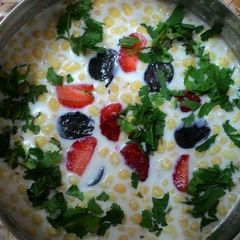 A picture of Boondhi Raita.