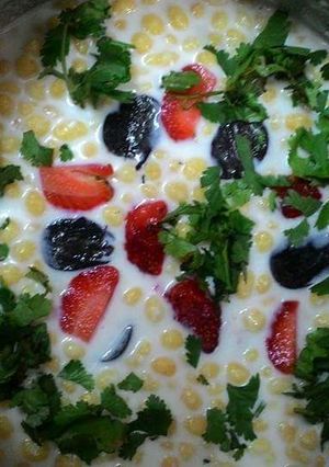 A picture of Boondhi Raita.