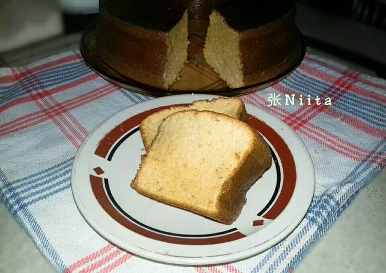 Chiffon Cake Gula Merah