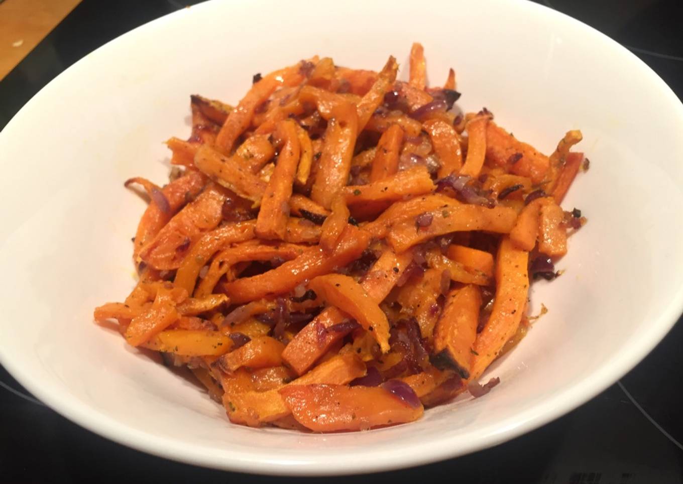 Frites de patates douces