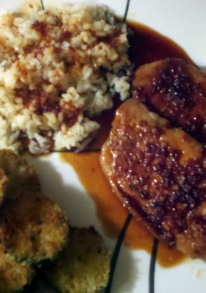 A picture of Crispy Baked Zucchini.