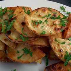A picture of Brägele (Fried potatoes).