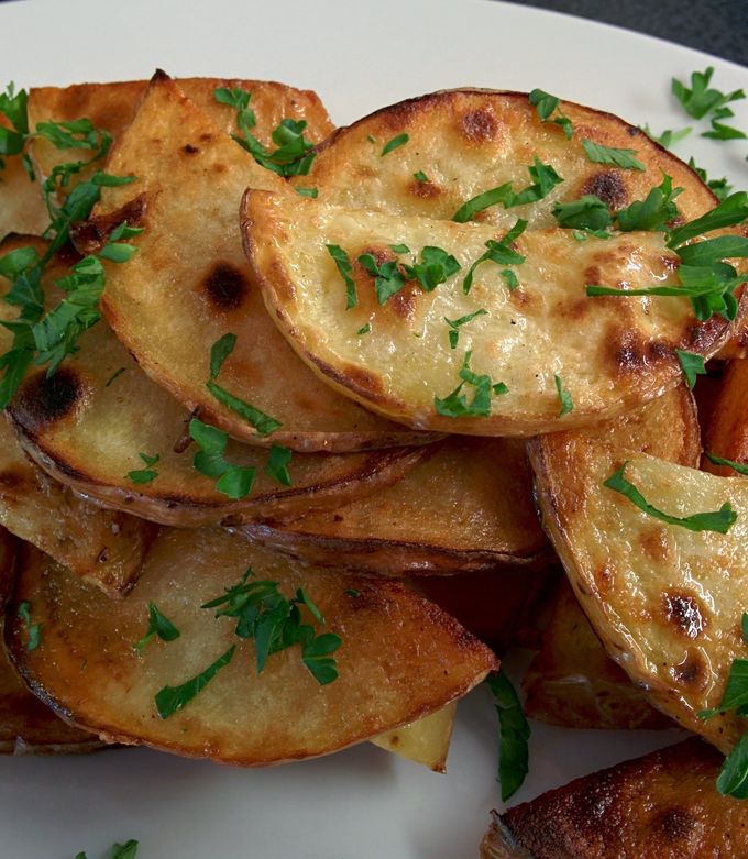 A picture of Brägele (Fried potatoes).