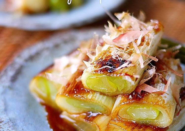 Japanese Leeks with Yuzu Pepper Paste