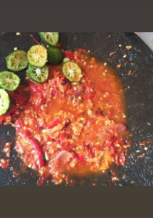 Foto resep Sambal pecak (sambal jahe)