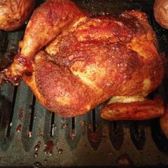 A picture of Baked brown sugar chicken.