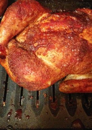 A picture of Baked brown sugar chicken.