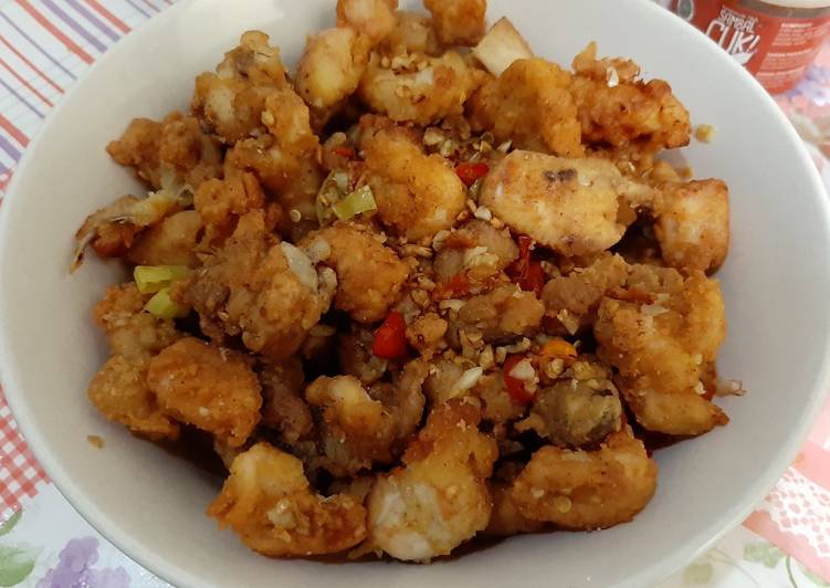 Resep Ayam cabe garam simpel, Bisa Manjain Lidah