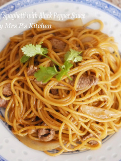 黑椒牛柳炒意大利麵 [15分鐘食譜] 的食譜成品照片
