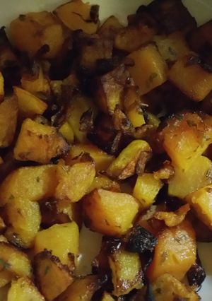 A picture of Butternut squash.