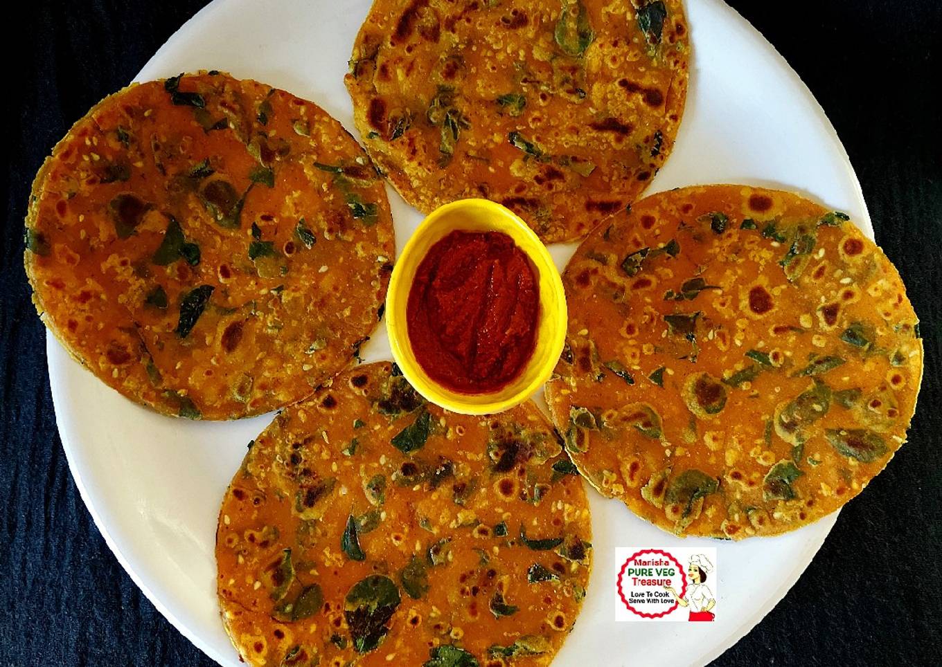 Fresh Methi Thepla
