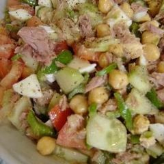 A picture of Picadillo con Garbanzo.