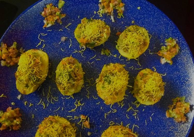 Simple Way to Cook Yummy Vegy potato cups
