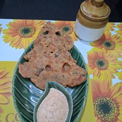 A picture of Amaranth Thalipetha.