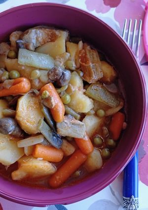 Una foto de Menestra de Verduras