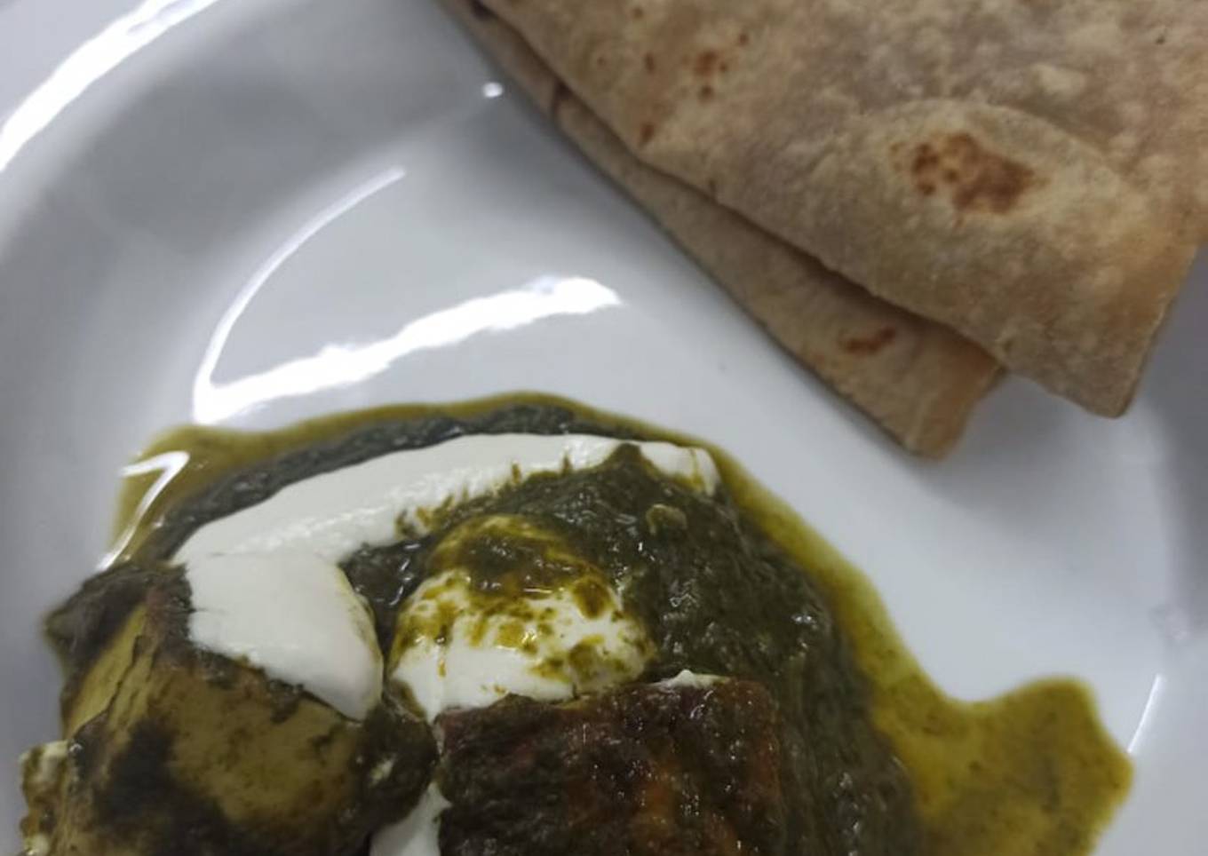 Palak paneer