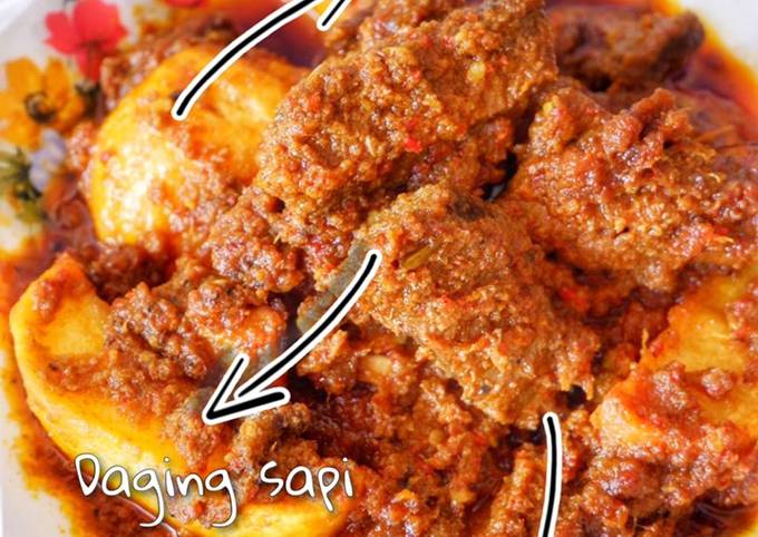 Resep RESEP RENDANG SAPI & KENTANG oleh masakjajan - Cookpad