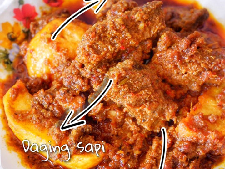 Resep RESEP RENDANG SAPI &amp;amp; KENTANG Anti Gagal