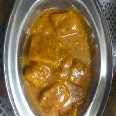 A picture of Gujju special rajwadi dhokli nu saak.