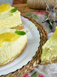 Una foto de Tarta de piña (sin horno)