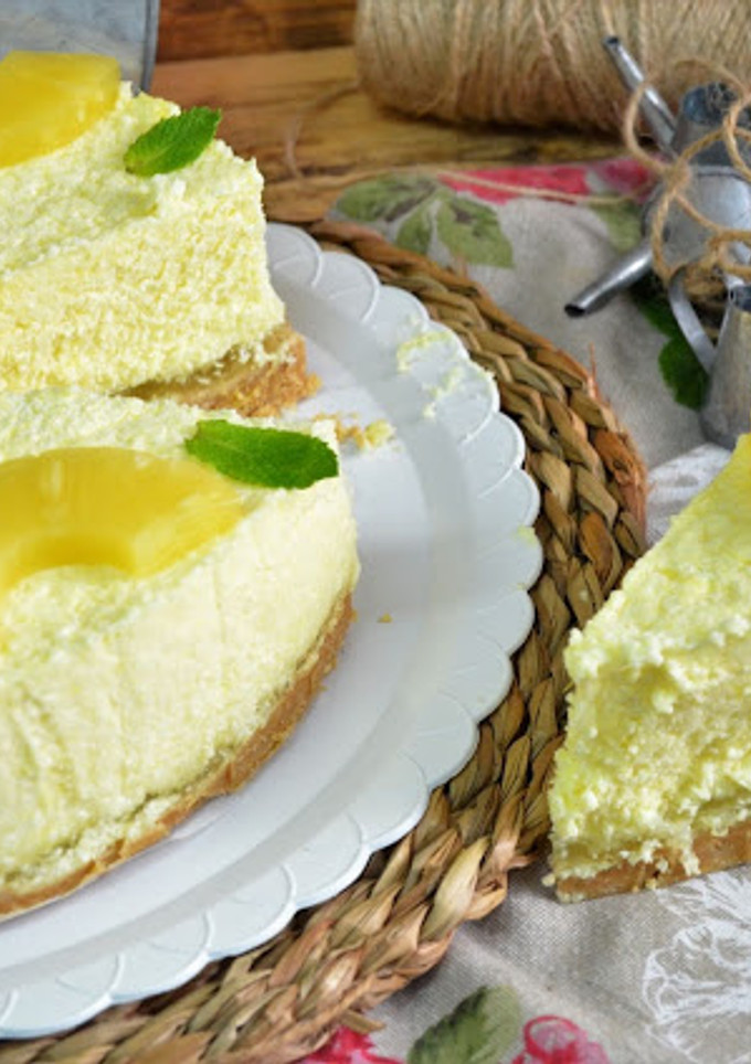 Una foto de Tarta de piña (sin horno)