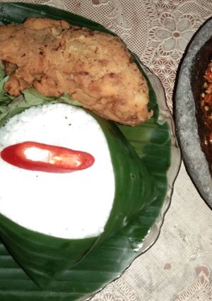 Foto resep Ayam geprek sambal bawang