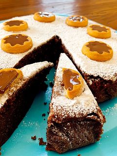 Una foto de Bizcochón de galletas de chocolate (tipo Príncipe)